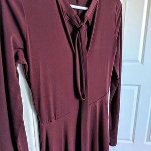 Maroon dress